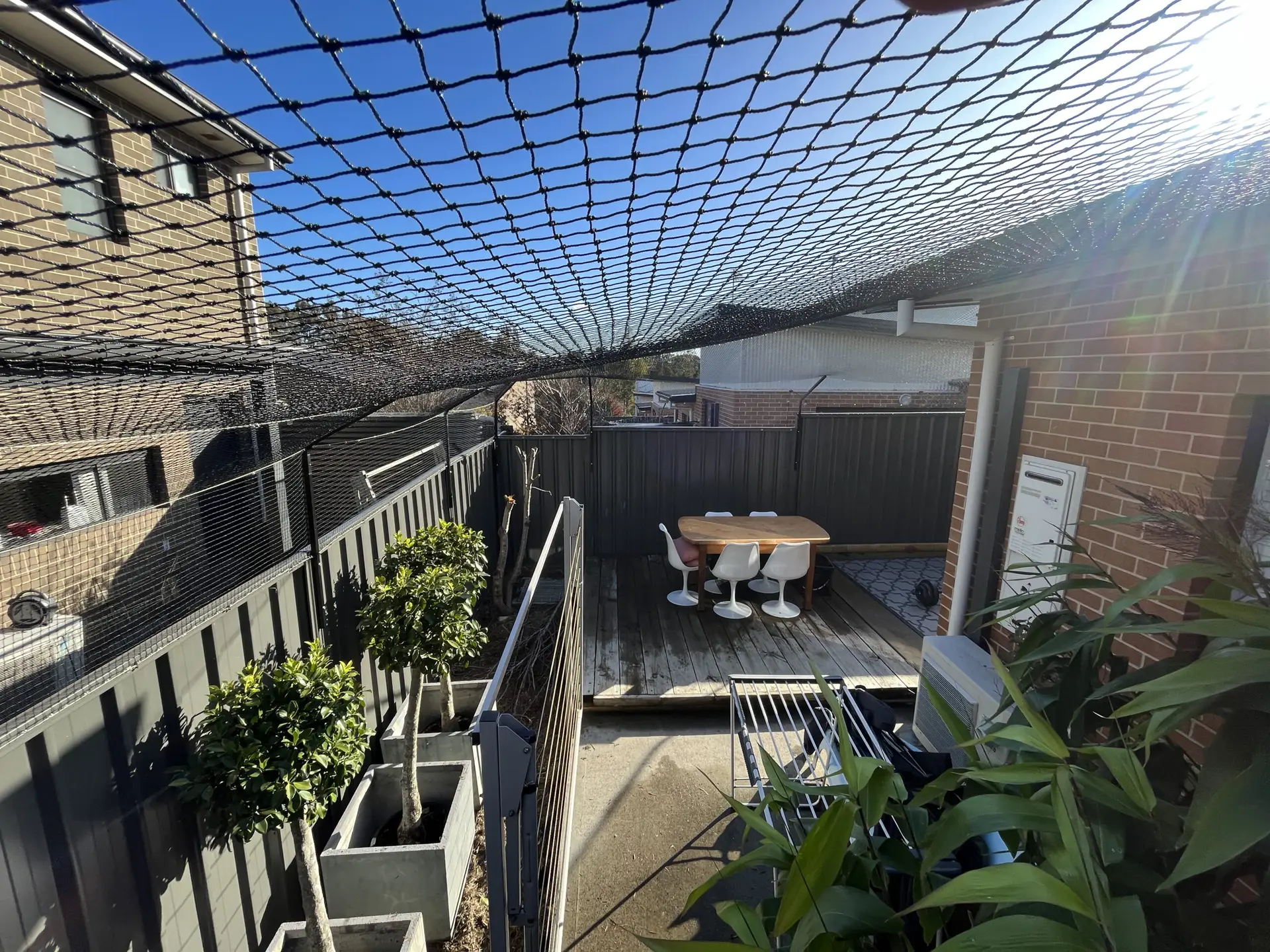 Full Garden cat enclosure