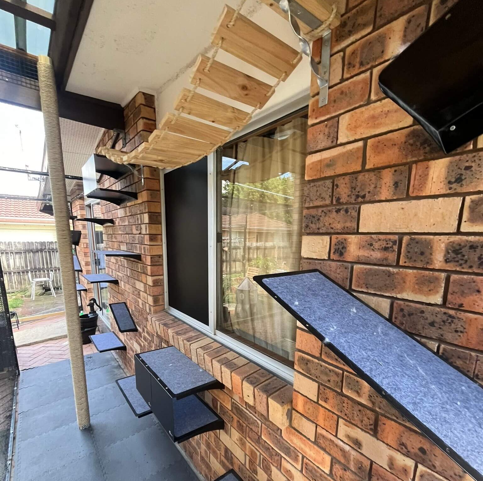 cat enclosure bridge